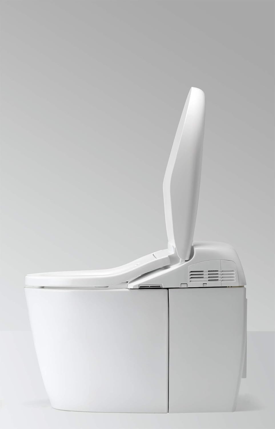 TOTO MS988CUMFG#01 NEOREST RH Dual Flush 1.0 or 0.8 GPF Toilet with Intergeated Bidet Seat and EWATER+, Cotton White