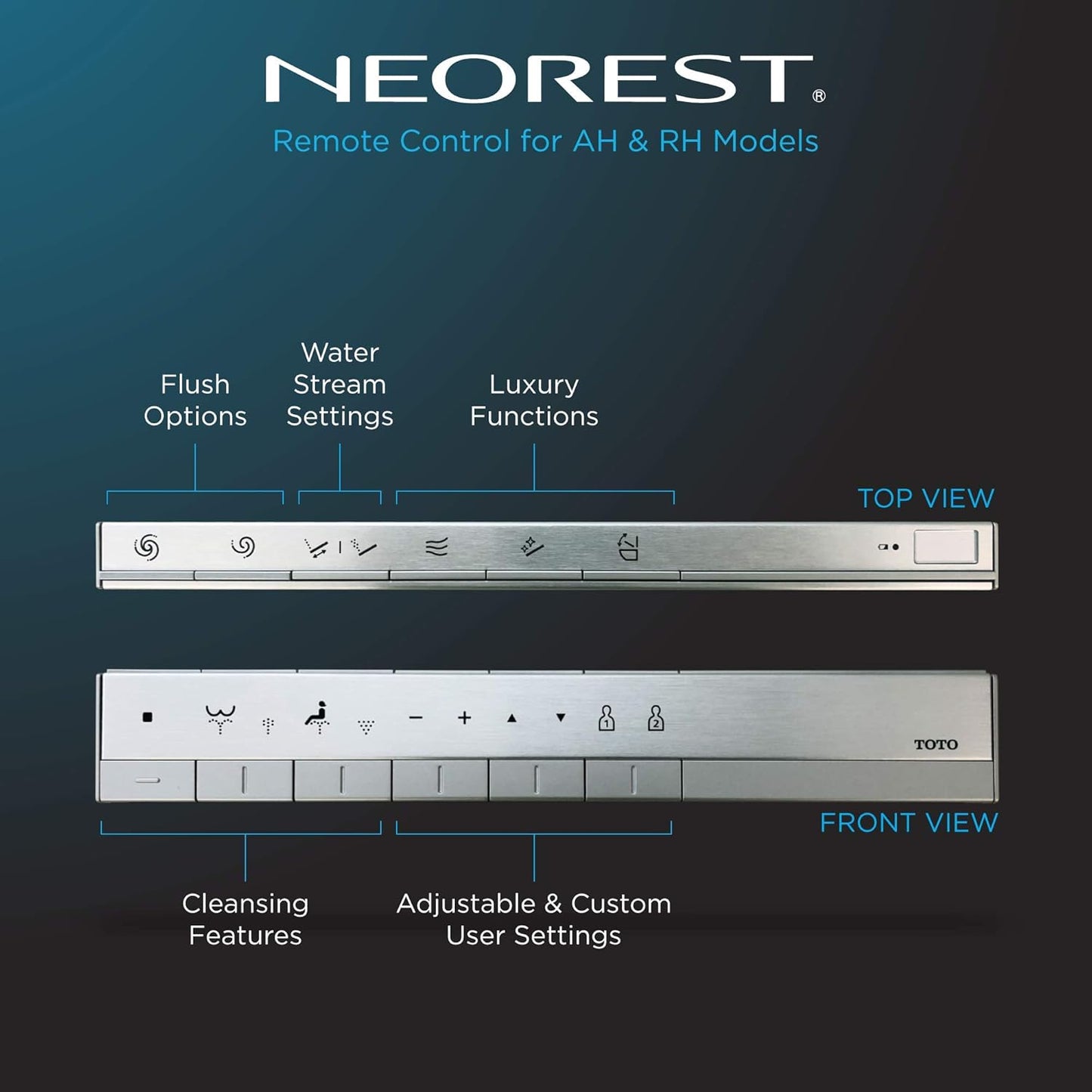 TOTO MS988CUMFG#01 NEOREST RH Dual Flush 1.0 or 0.8 GPF Toilet with Intergeated Bidet Seat and EWATER+, Cotton White