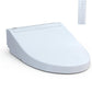 TOTO MS988CUMFG#01 NEOREST RH Dual Flush 1.0 or 0.8 GPF Toilet with Intergeated Bidet Seat and EWATER+, Cotton White