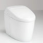 TOTO MS988CUMFG#01 NEOREST RH Dual Flush 1.0 or 0.8 GPF Toilet with Intergeated Bidet Seat and EWATER+, Cotton White