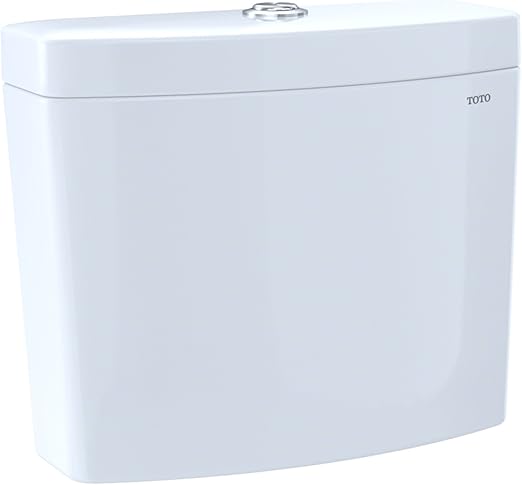 IV Dual Flush 1.28 and 0.9 GPF Toilet Tank Only with WASHLET®+ Auto Flush Compatibility, Cotton White - ST446EMNA#01