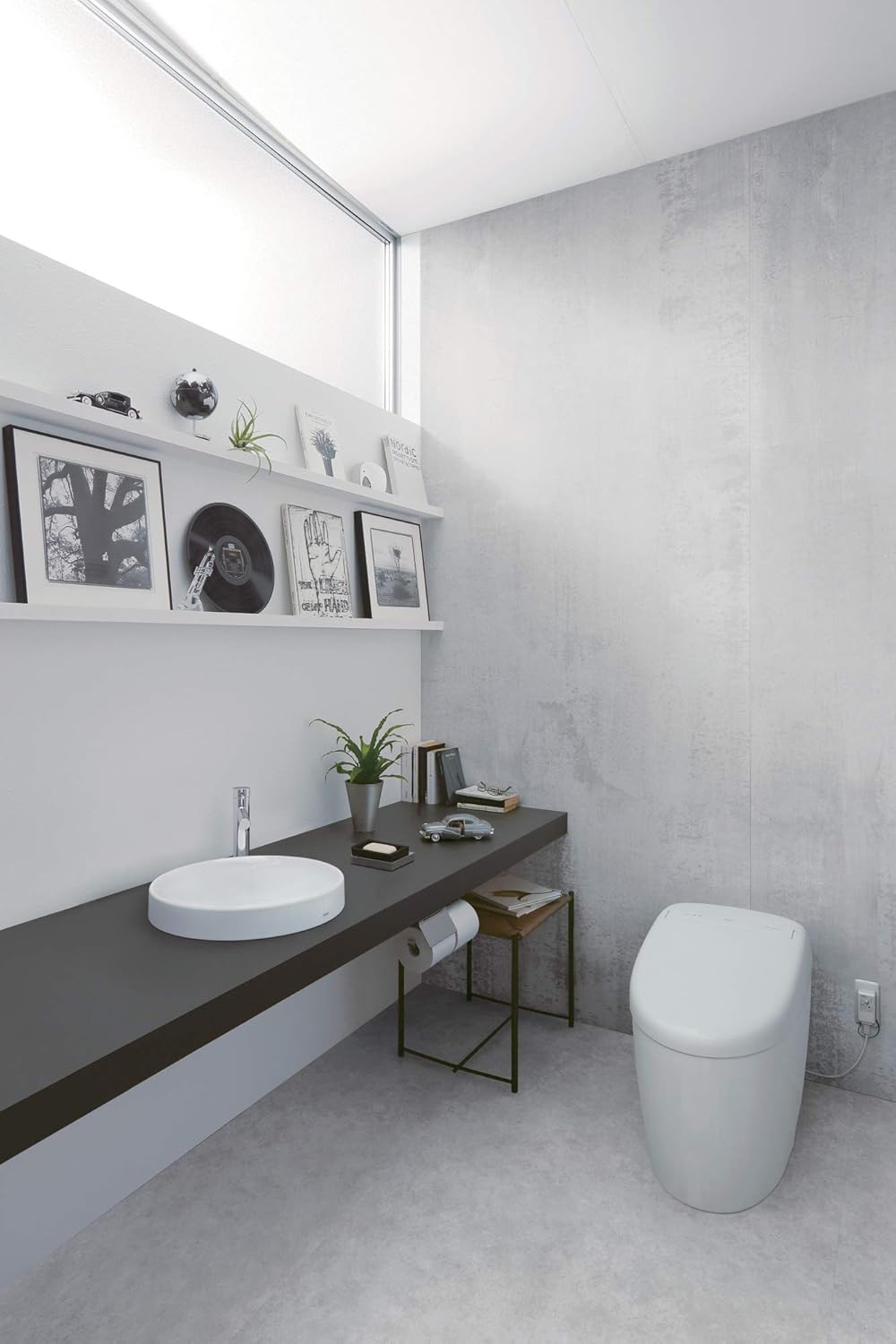 TOTO MS988CUMFG#01 NEOREST RH Dual Flush 1.0 or 0.8 GPF Toilet with Intergeated Bidet Seat and EWATER+, Cotton White