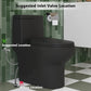 Deer Valley One Piece Toilet, DV-1F026 Elongated Toilet with Powerful Dual Flush 0.8/1.28 GPF, Soft-Close Seat, Standard Height, Easy-Clean Skirted Design, 12" Rough-In