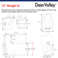 Deer Valley One Piece Toilet, DV-1F026 Elongated Toilet with Powerful Dual Flush 0.8/1.28 GPF, Soft-Close Seat, Standard Height, Easy-Clean Skirted Design, 12" Rough-In