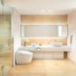 TOTO MS988CUMFG#01 NEOREST RH Dual Flush 1.0 or 0.8 GPF Toilet with Intergeated Bidet Seat and EWATER+, Cotton White