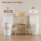 Deer Valley One Piece Toilet, DV-1F026 Elongated Toilet with Powerful Dual Flush 0.8/1.28 GPF, Soft-Close Seat, Standard Height, Easy-Clean Skirted Design, 12" Rough-In
